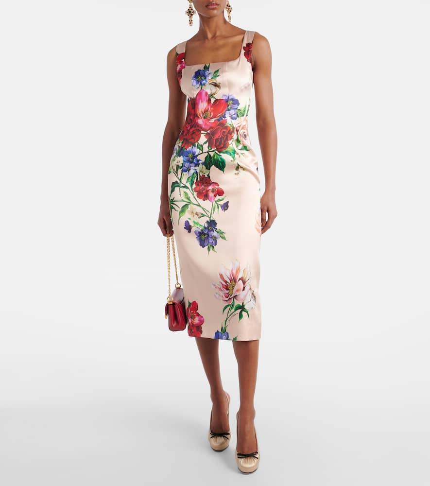 floral-print midi dress Product Image