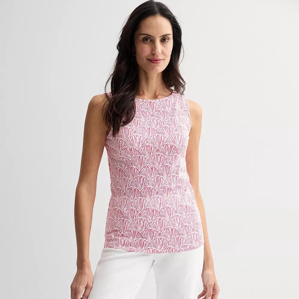 Women's Croft & Barrow® Bateau Tank Top,  Product Image