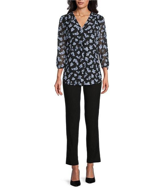 Jones New York V-Neck Long Sleeve Tunic Product Image