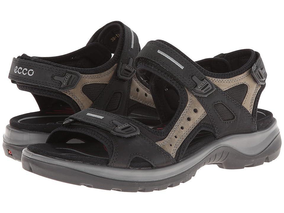 ECCO Yucatan Adjustable Strap Leather Sandals Product Image