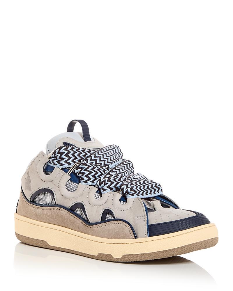 Lanvin Mens Curb Low Top Sneakers Product Image