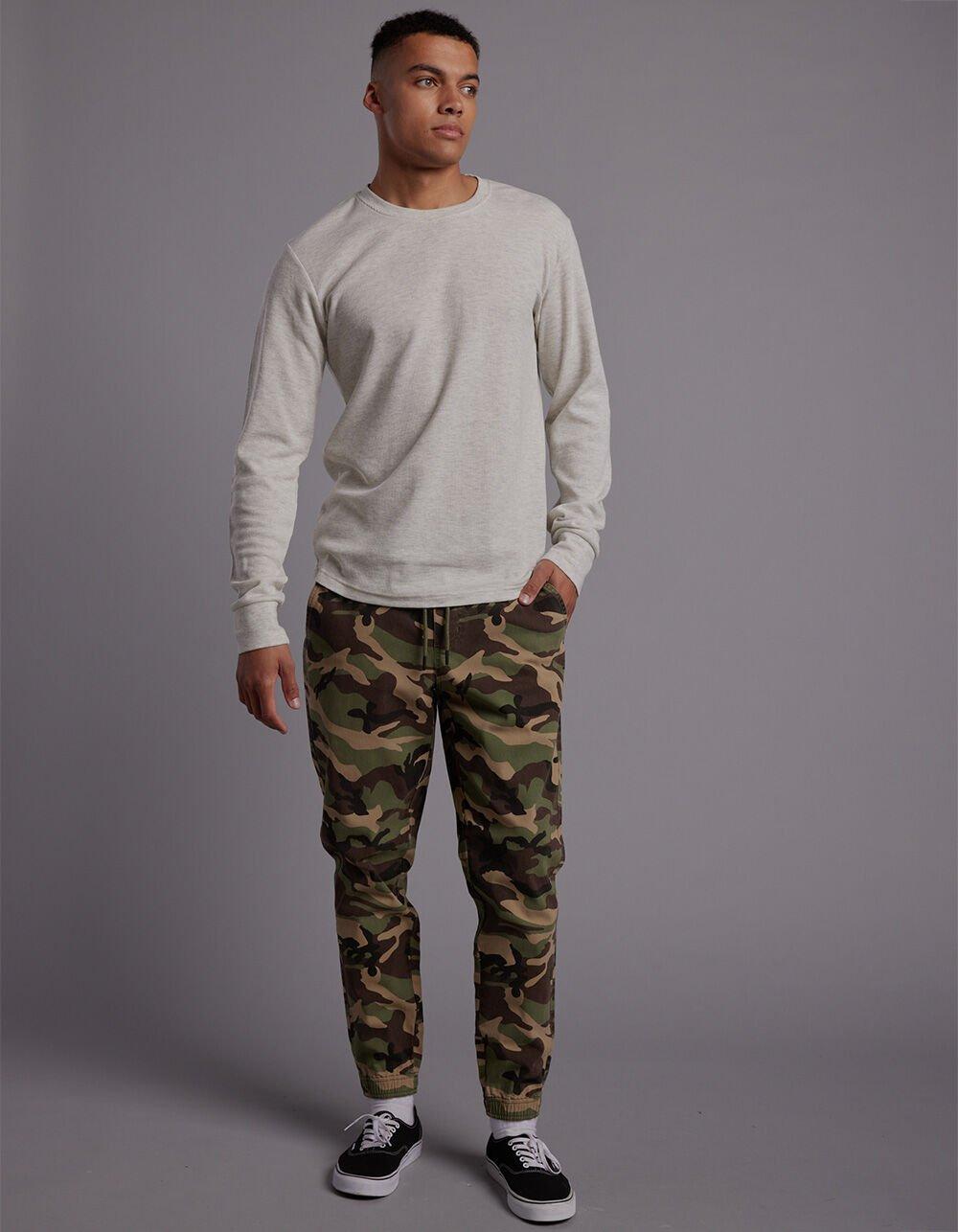 RSQ Mens Twill Jogger Pants Product Image