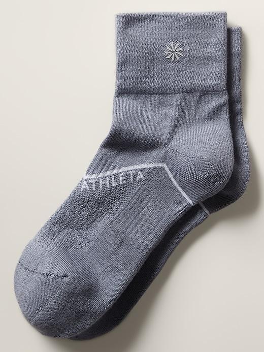 Athleta Everyday Quarter Crew Sock 3-Pack Product Image