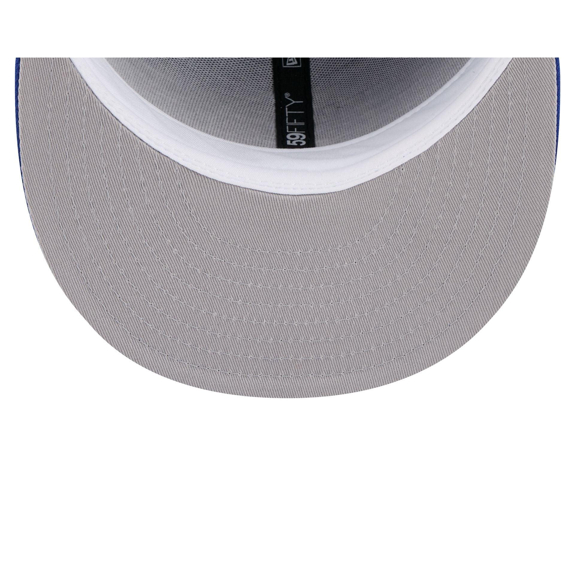 Cleveland Guardians Metallic Gold Logo 59FIFTY Fitted Hat Male Product Image