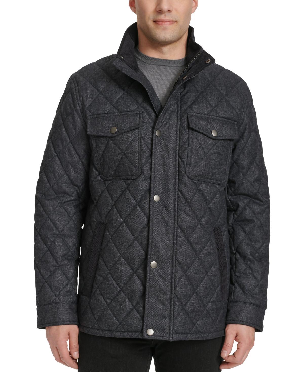 Cole Haan Mens Quilted Stand-Collar Jacket Product Image