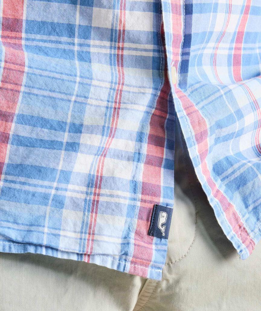 Rockland Plaid Cotton Madras Shirt Product Image