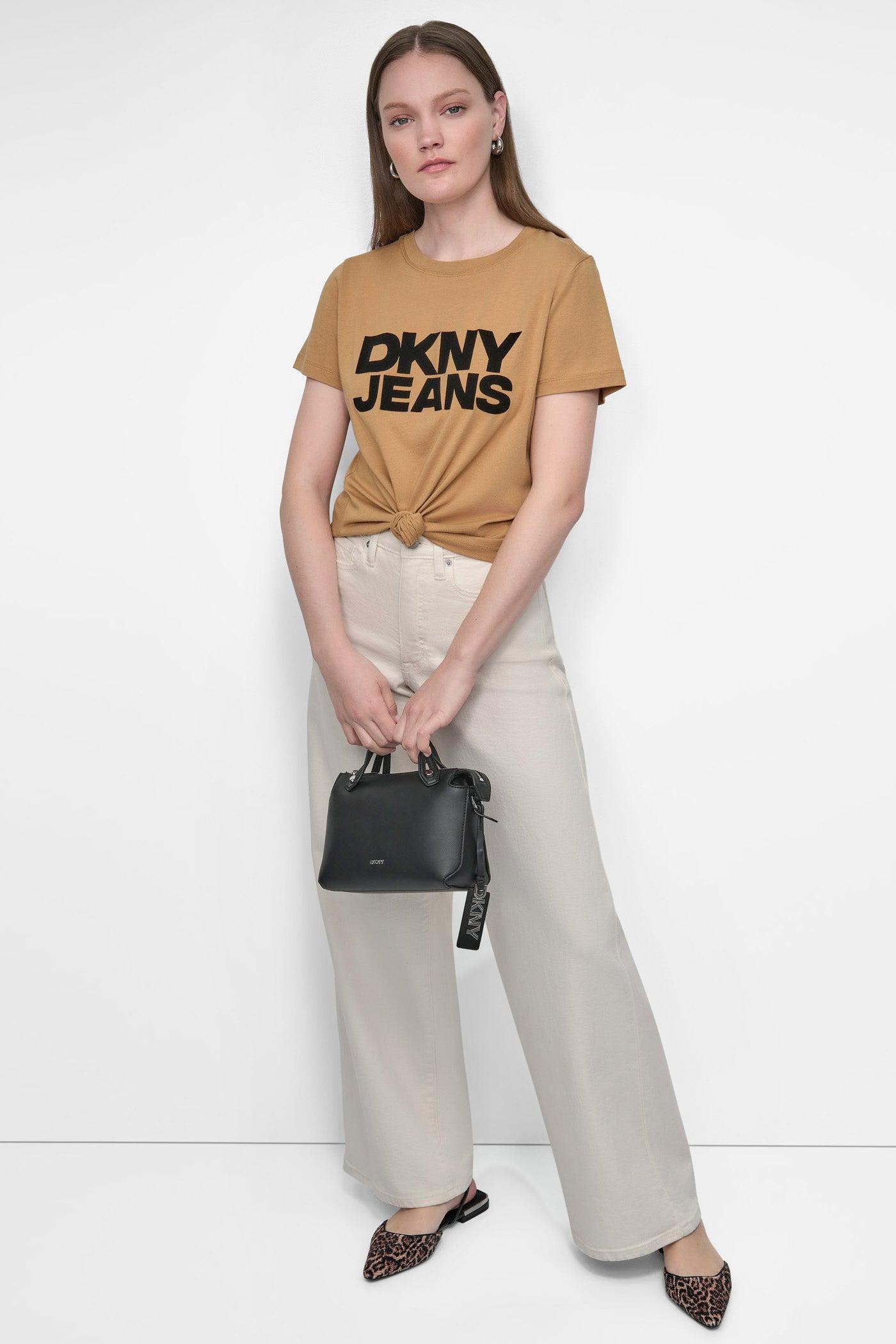 FLOCKED LOGO TEE Product Image