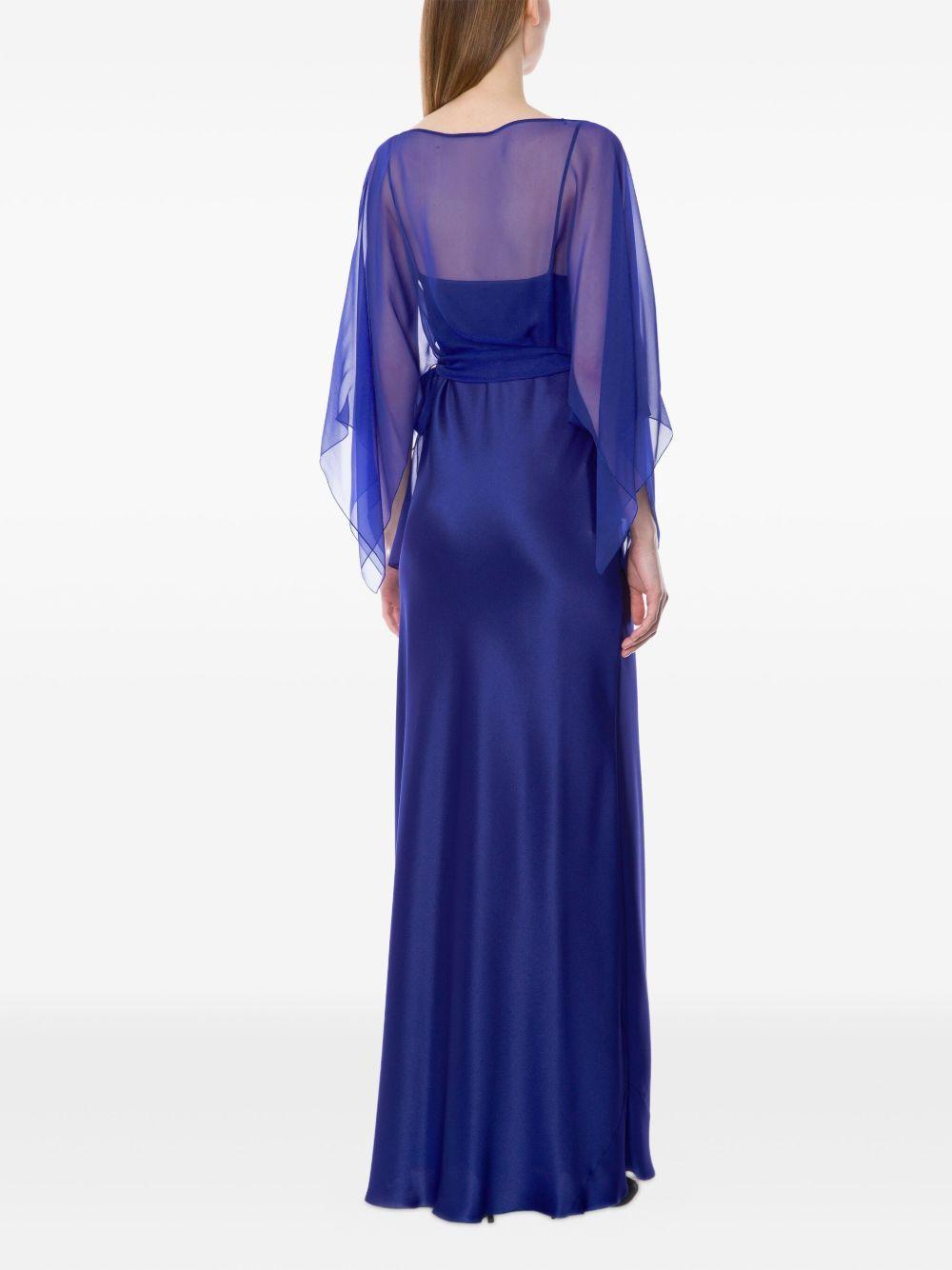 detachable-cape maxi dress Product Image