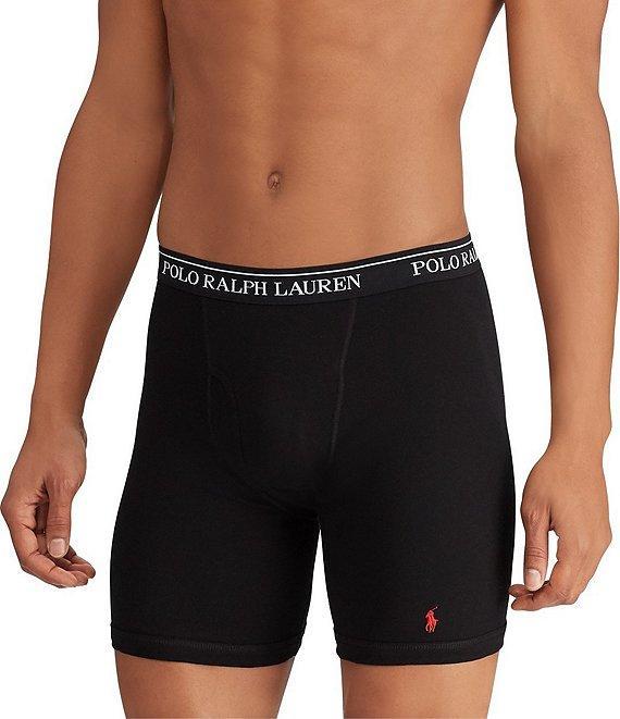 Polo Ralph Lauren Classic Fit Long Leg Boxer Briefs 3-Pack Product Image