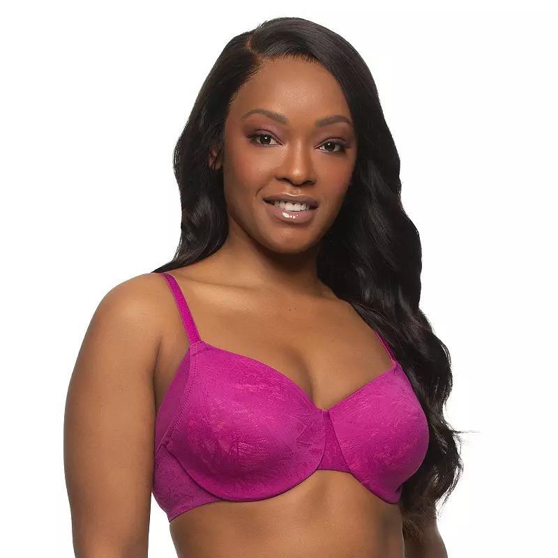 Paramour by Felina Jessamine Full Figure Minimizer Bra 115083, Women's, Size: 34 C, Wild Aster Product Image