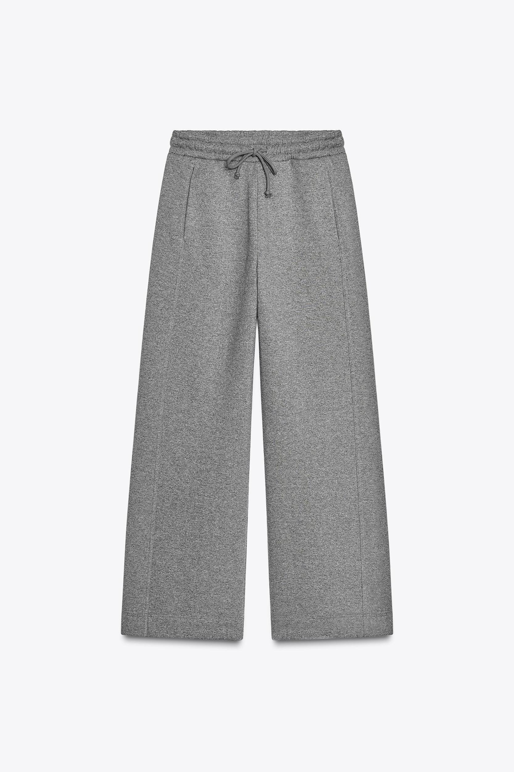 GLITTER TEXT PANTS Product Image