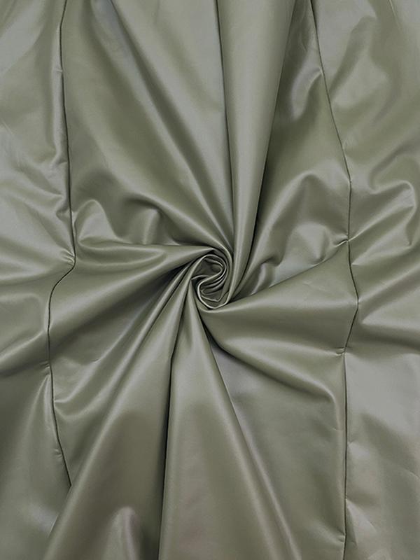 Long Sleeves Solid Color Split-Joint Round-Neck Inner Shirts + A-Line Bowknot Midi Dresses Two Pieces Set Product Image