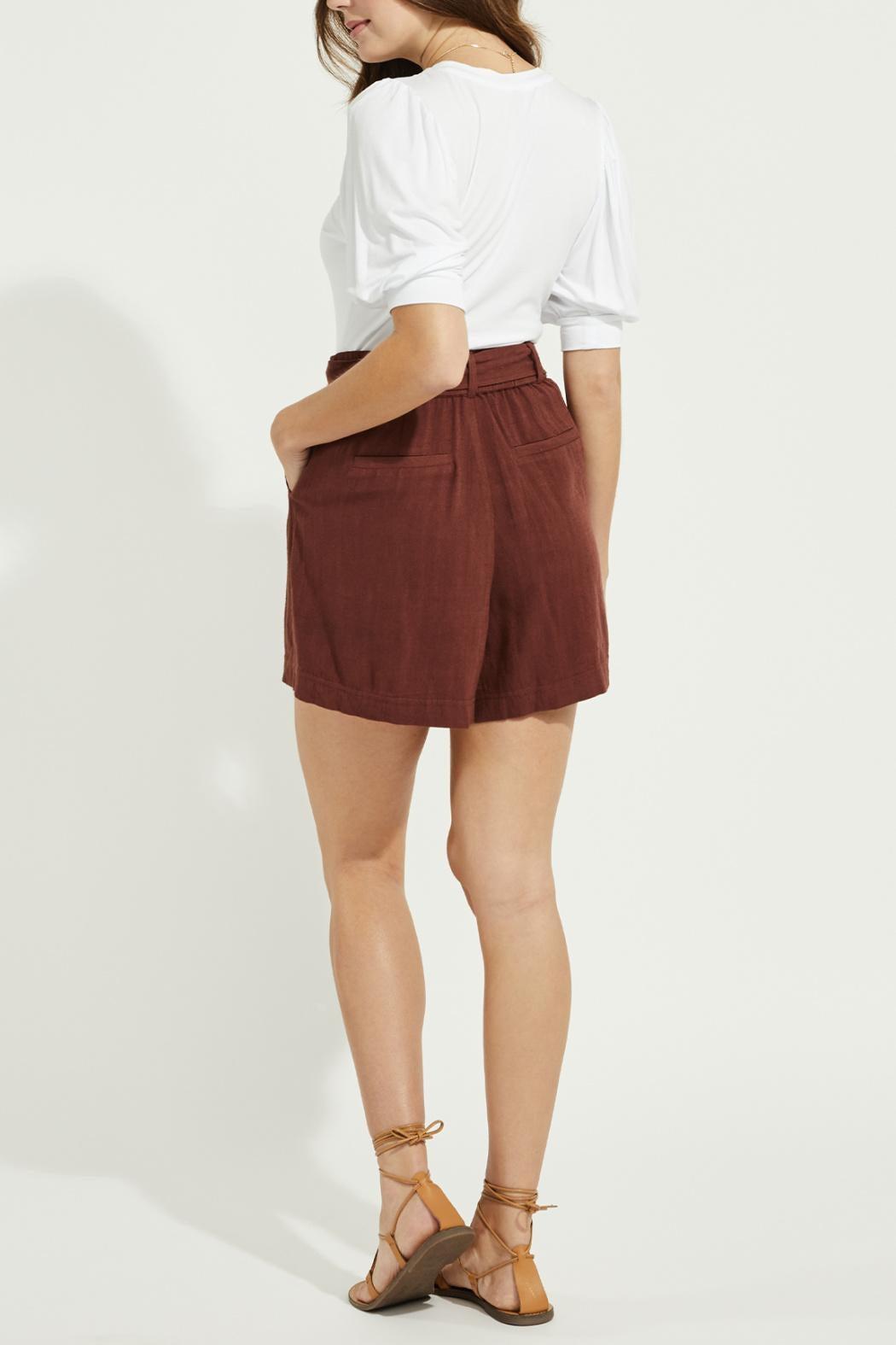 Linen Blend Shorts Product Image