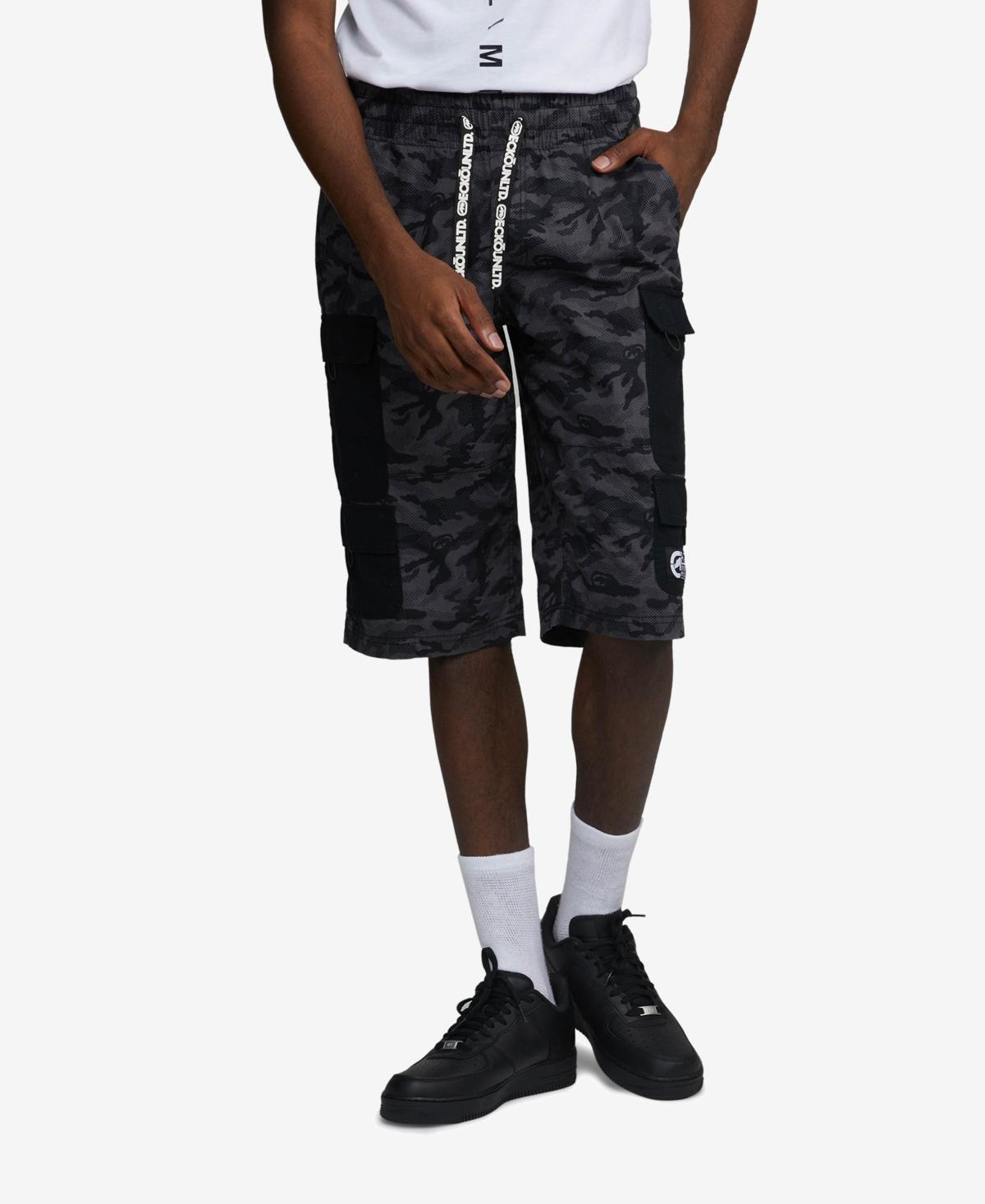 Ecko Unltd Mens Big and Tall Contrast Cargo Shorts Product Image