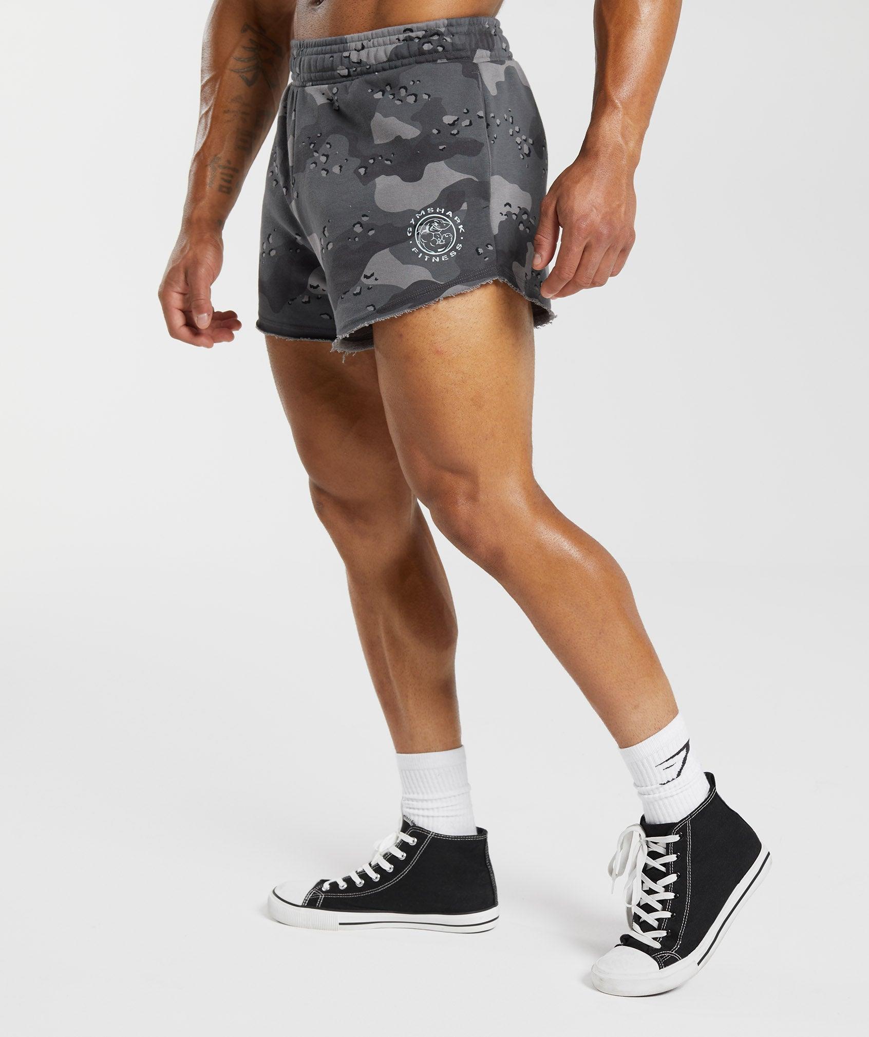 Gymshark Legacy 4" Shorts - Pitch Grey Male Product Image