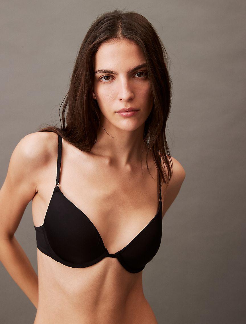 Calvin Klein Minimalist Micro Push-Up Plunge Bra Product Image