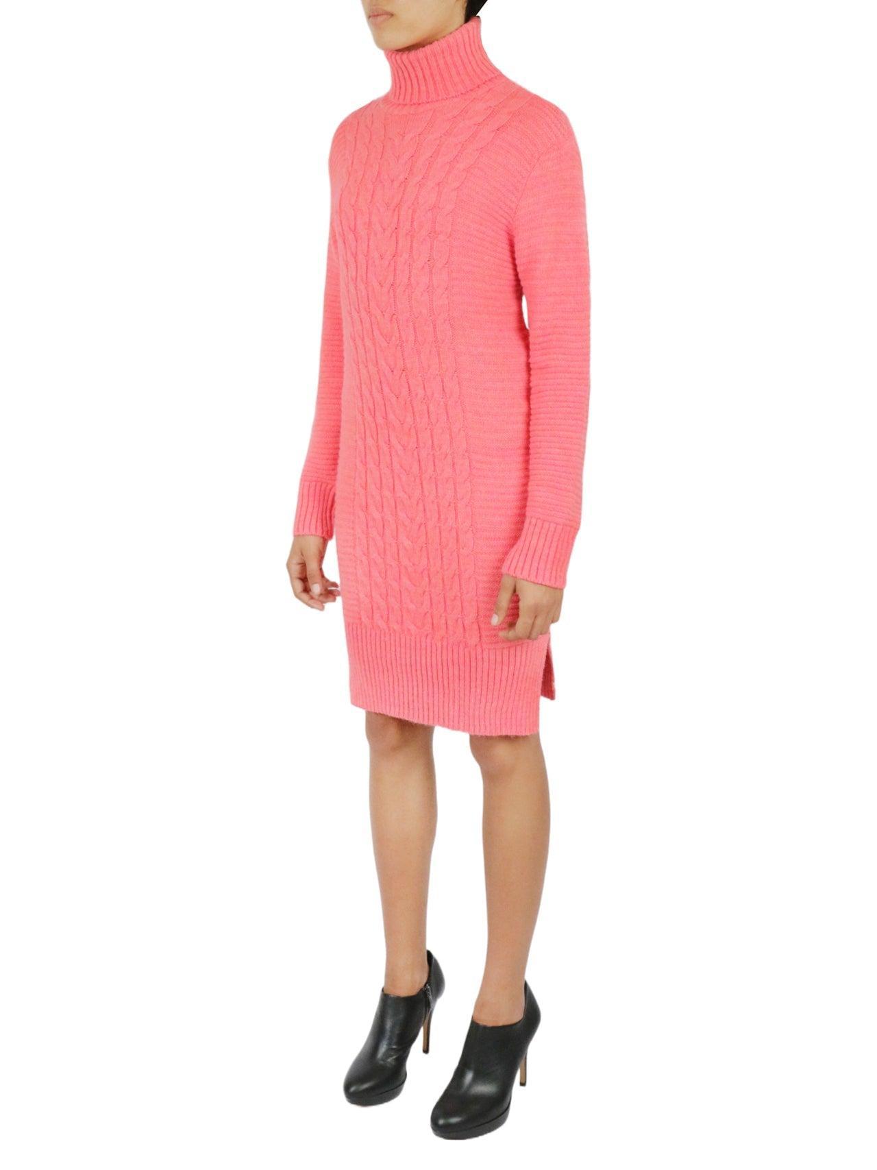 Turtleneck Sweater Dress Product Image