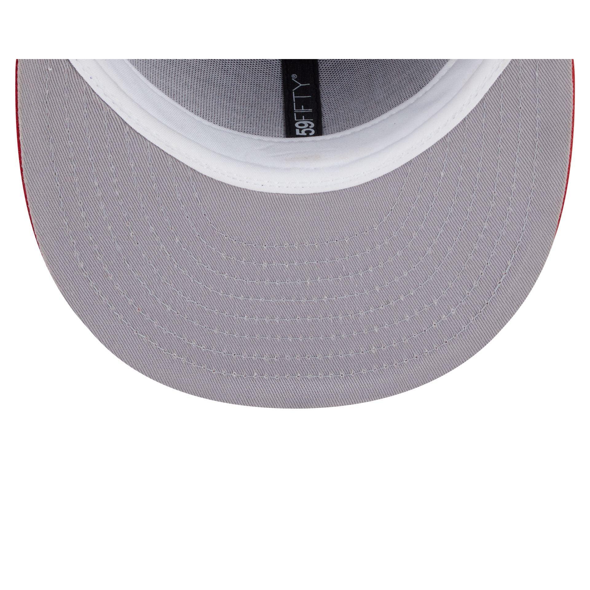 Cleveland Guardians Metallic Gold Logo 59FIFTY Fitted Hat Male Product Image