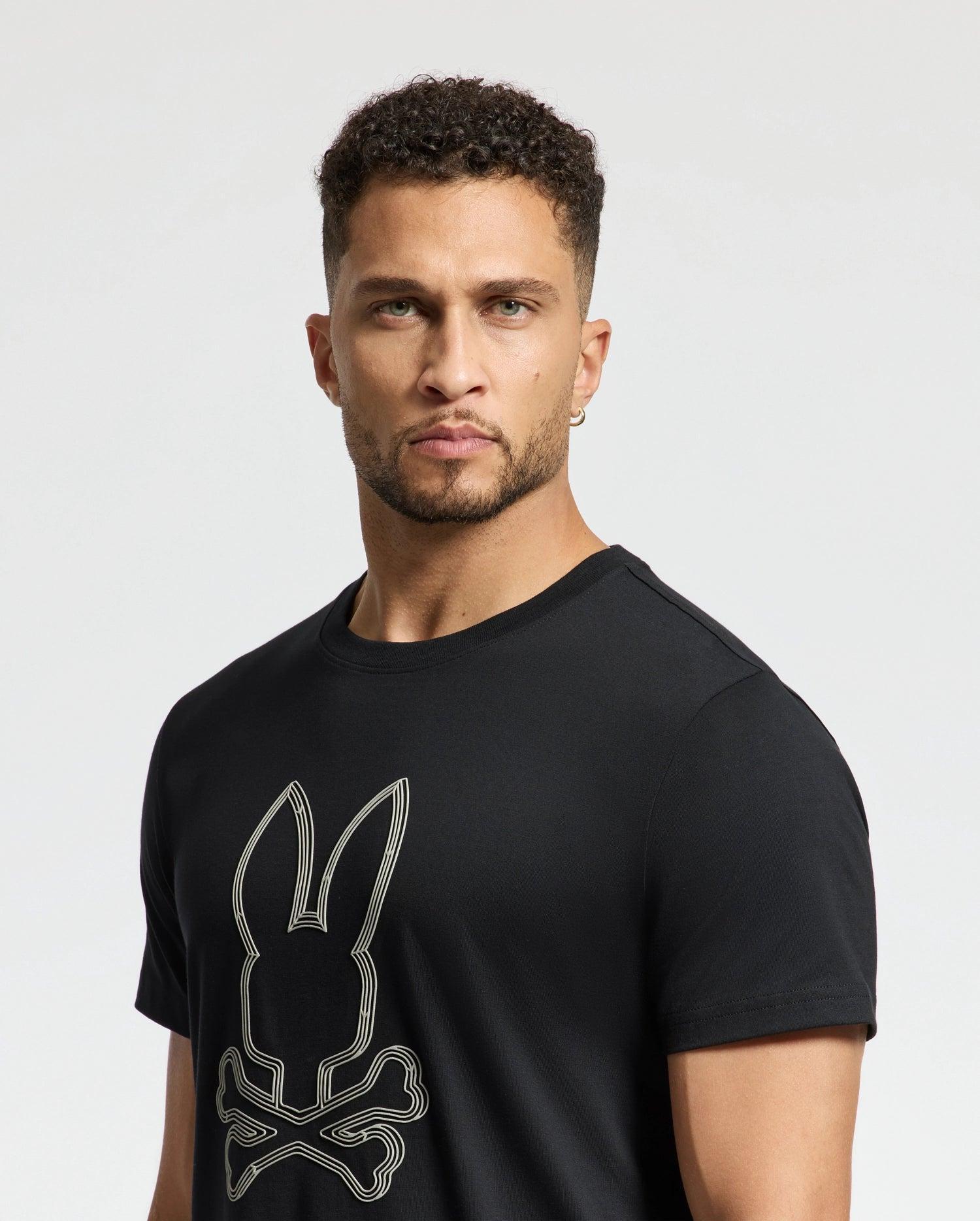 MENS MONARC FRONT BUNNY GRAPHIC TEE - B6U211E200 Male Product Image