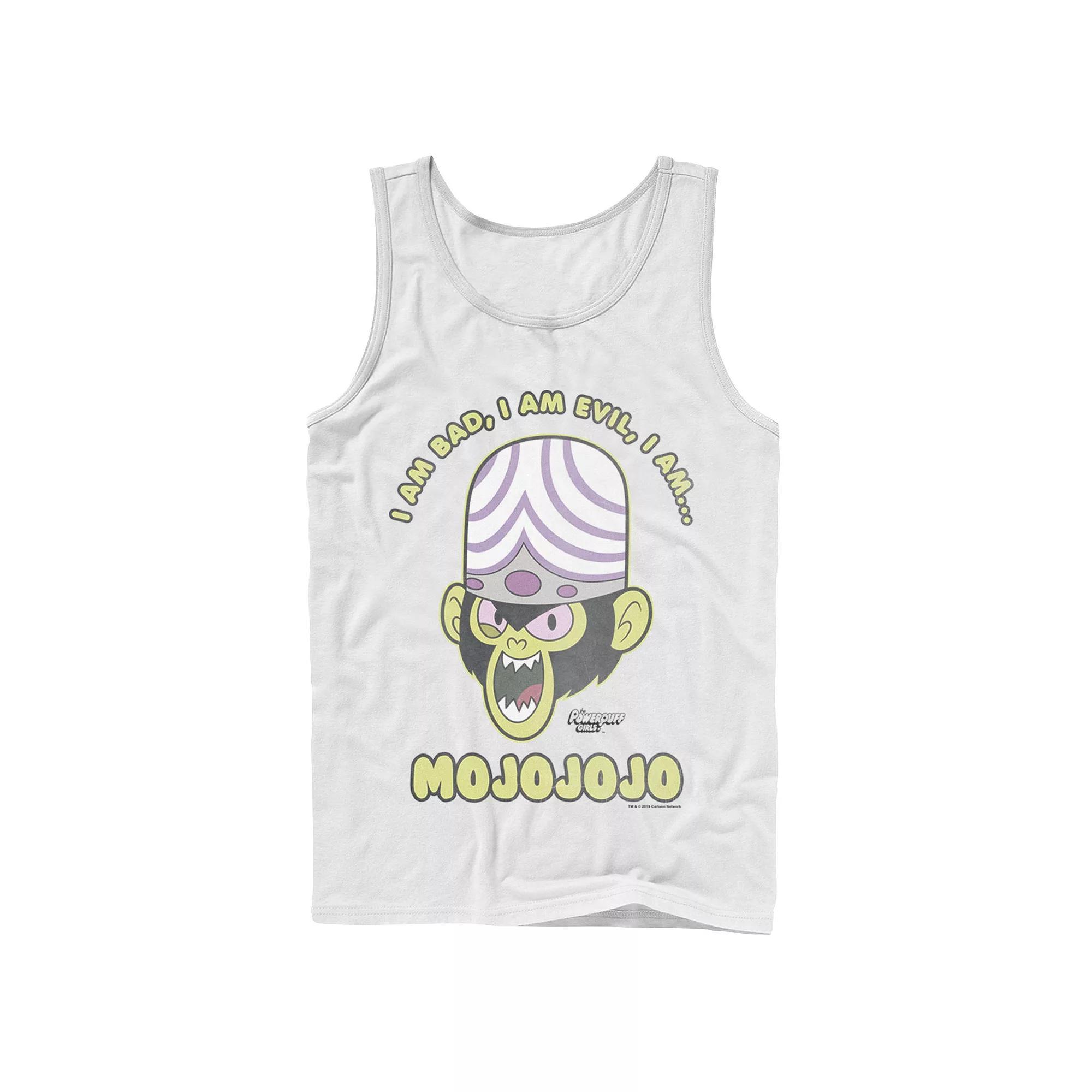 Men's Cartoon Network Mojo Intro "I Am Bad, I Am Evil, I Am... MOJOJOJO" Tank Top,  Product Image
