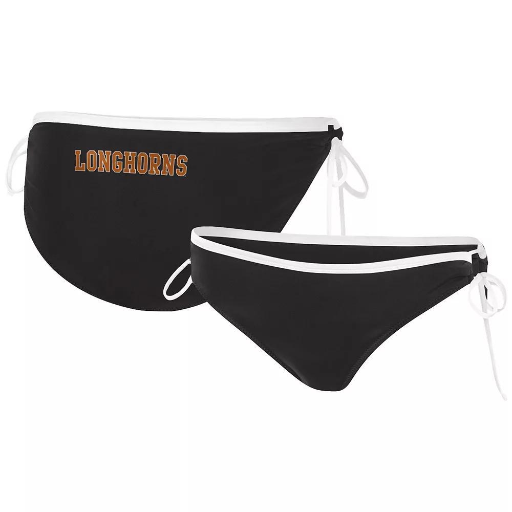 Women's G-III 4Her by Carl Banks Black Miami Hurricanes Perfect Match Bikini Bottom,  Product Image