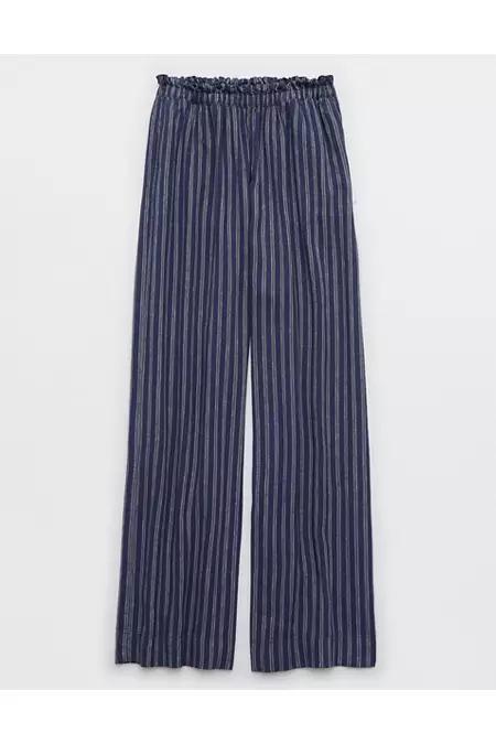 Aerie Linen Blend Trouser Women's Product Image