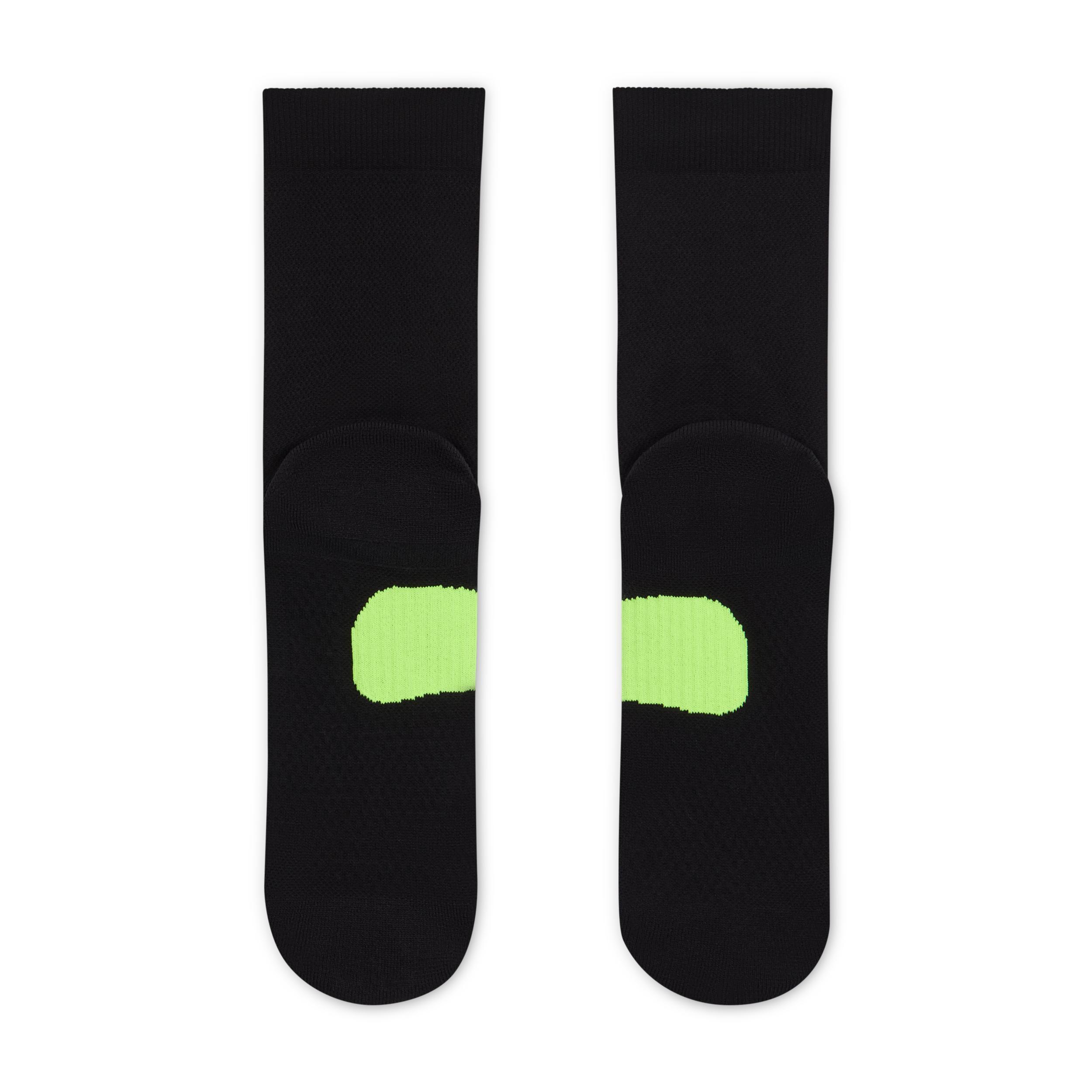 Nike Unisex Running Midweight Crew Socks (1 Pair) | HV6924-010 Product Image