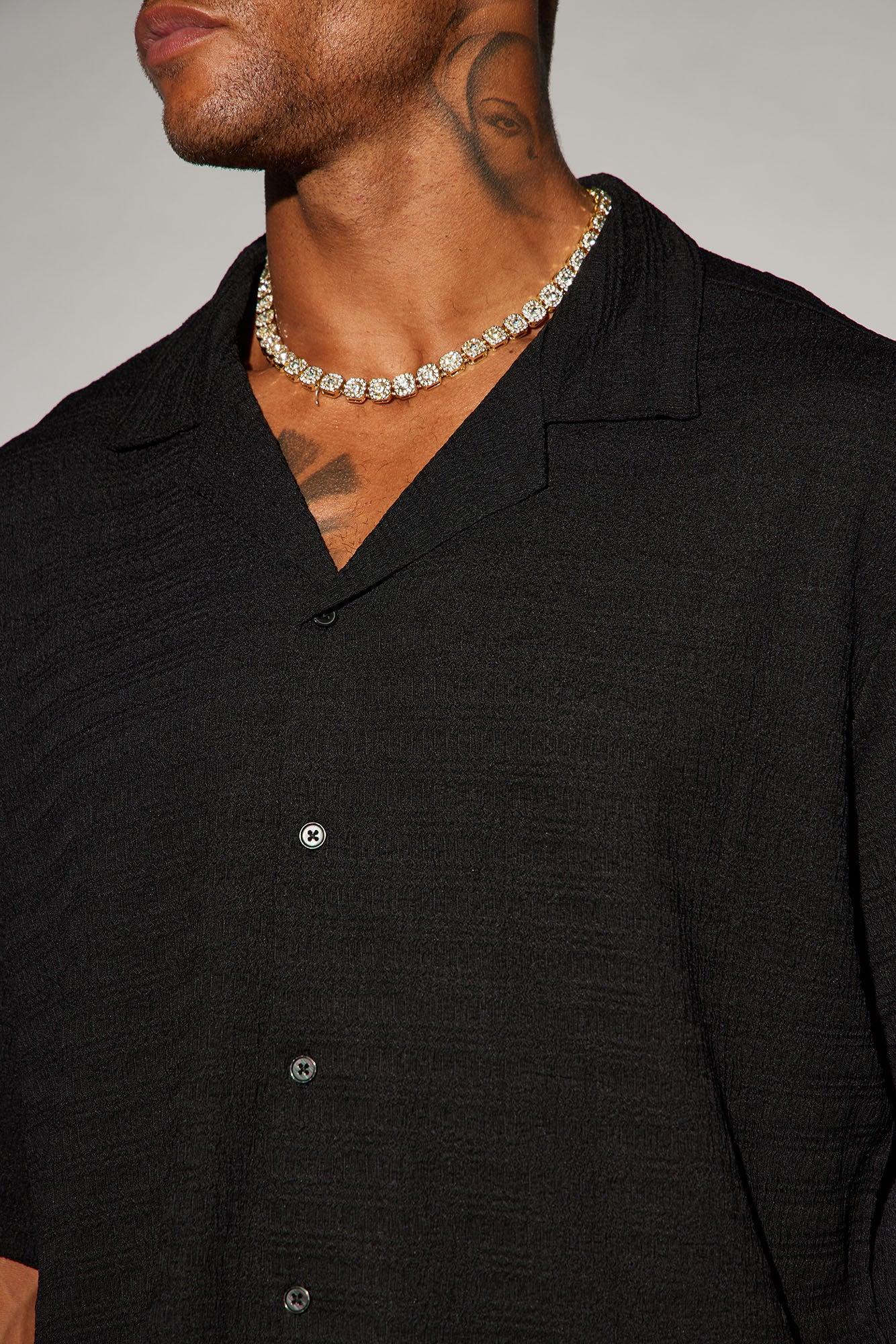 Boca Button Up Shirt - Black Product Image