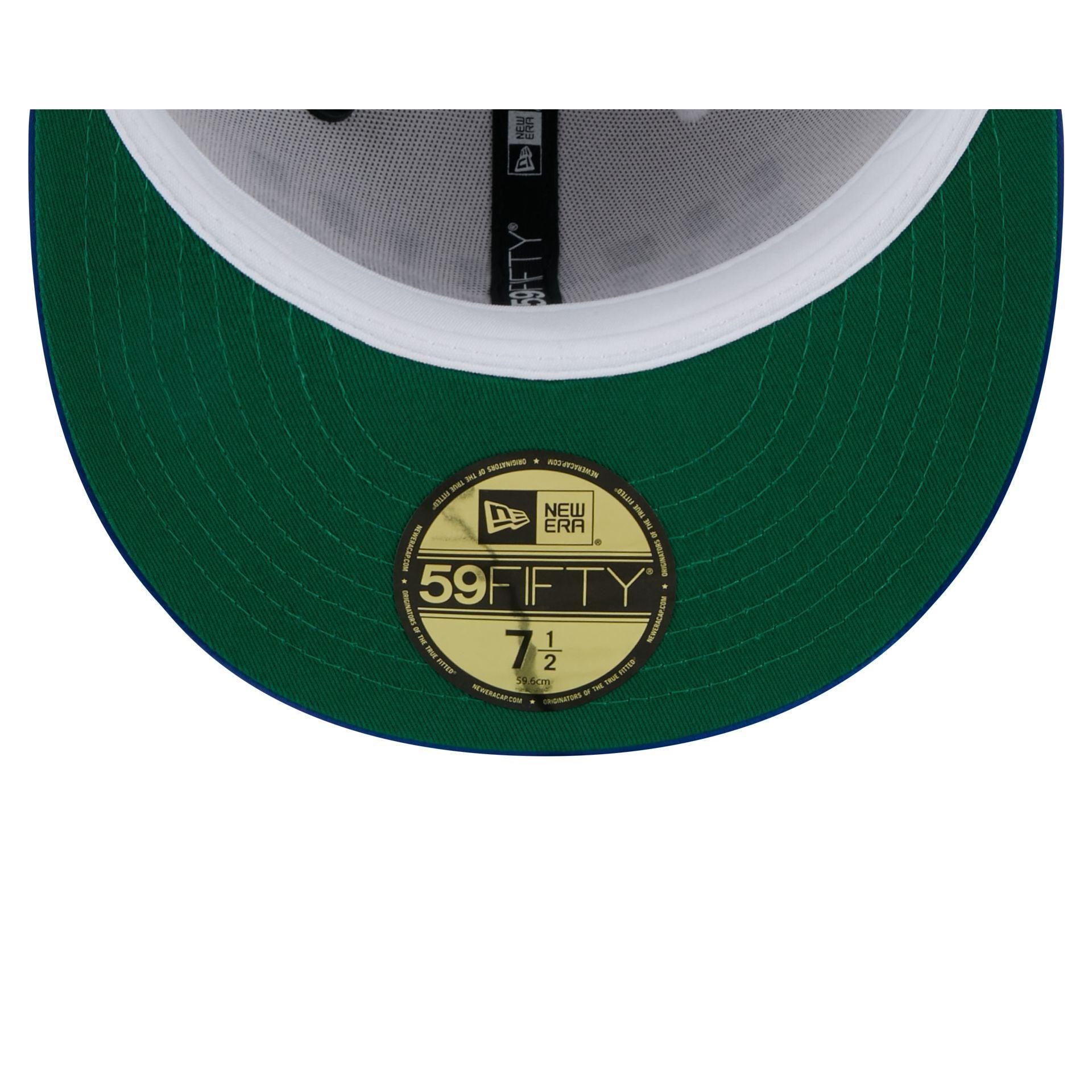 Edmonton Oilers Spring Satin 59FIFTY Fitted Hat Male Product Image