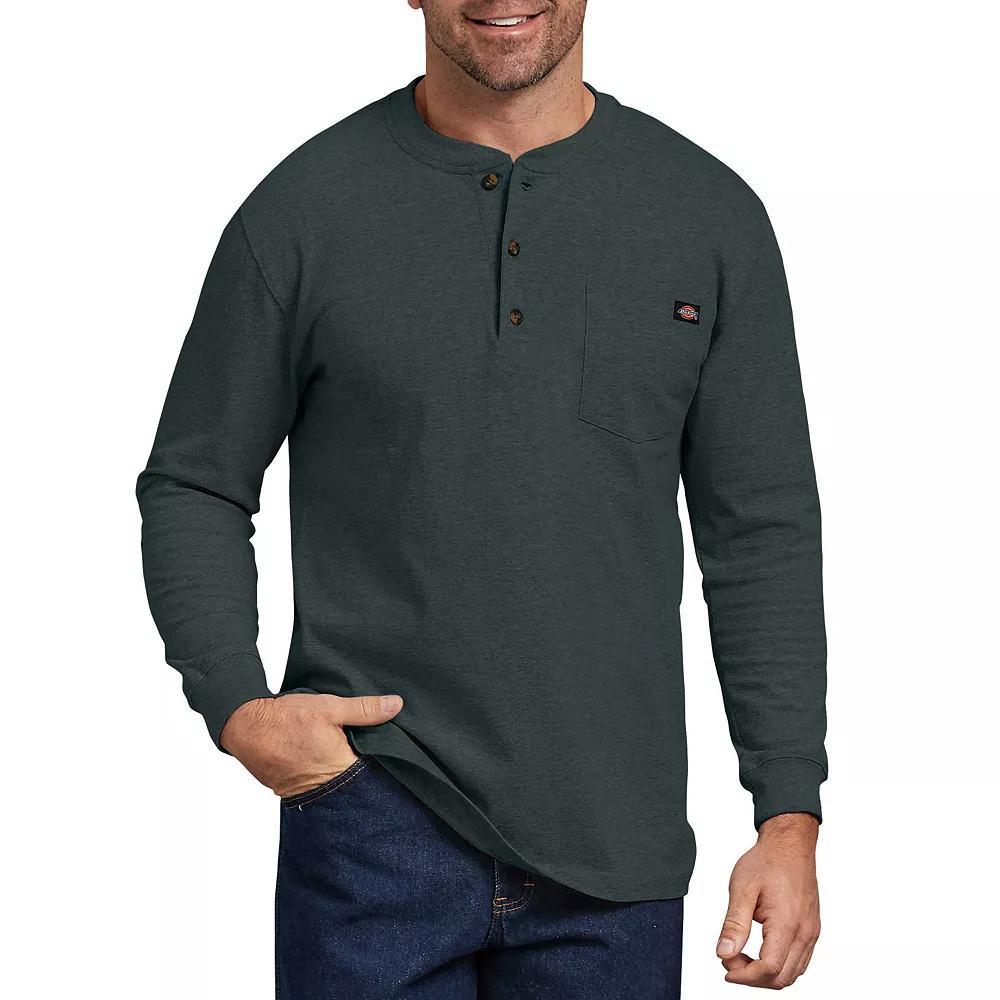 Men's Dickies Heavyweight Henley,  Product Image