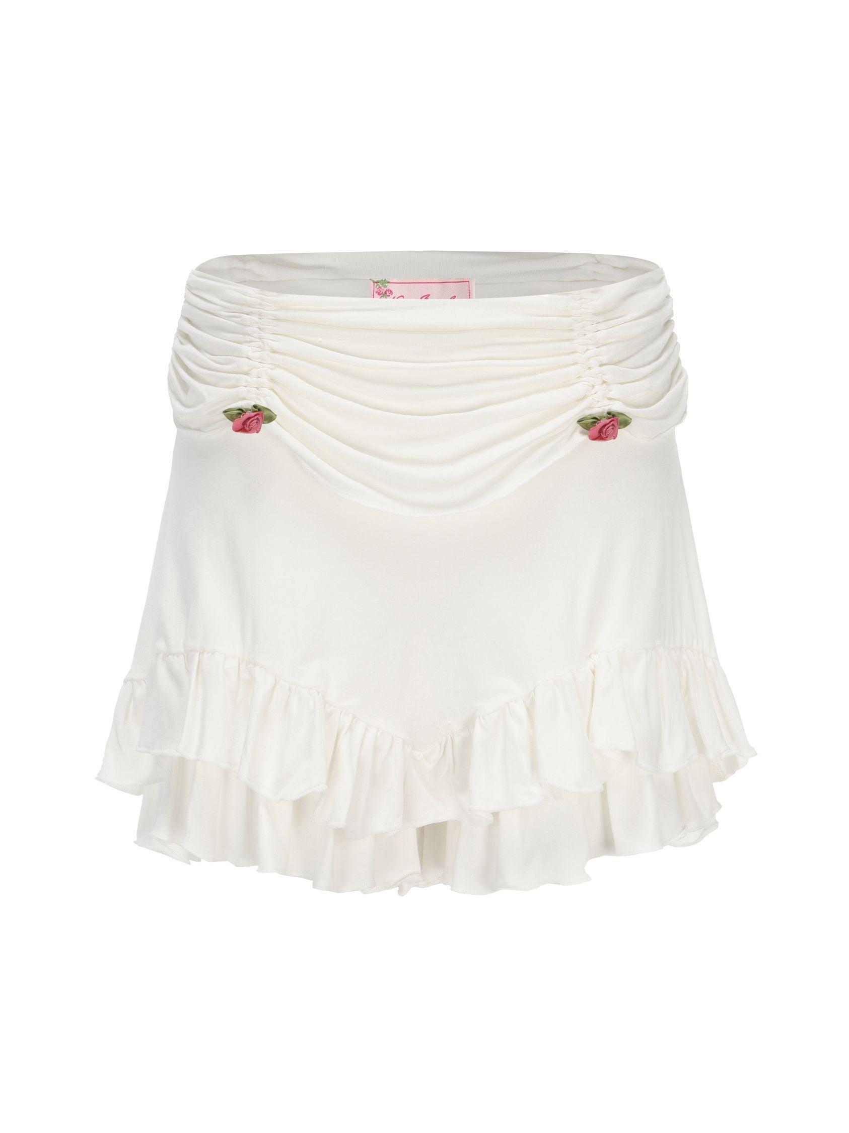 Aubrey Skirt (White) (Final Sale) Product Image