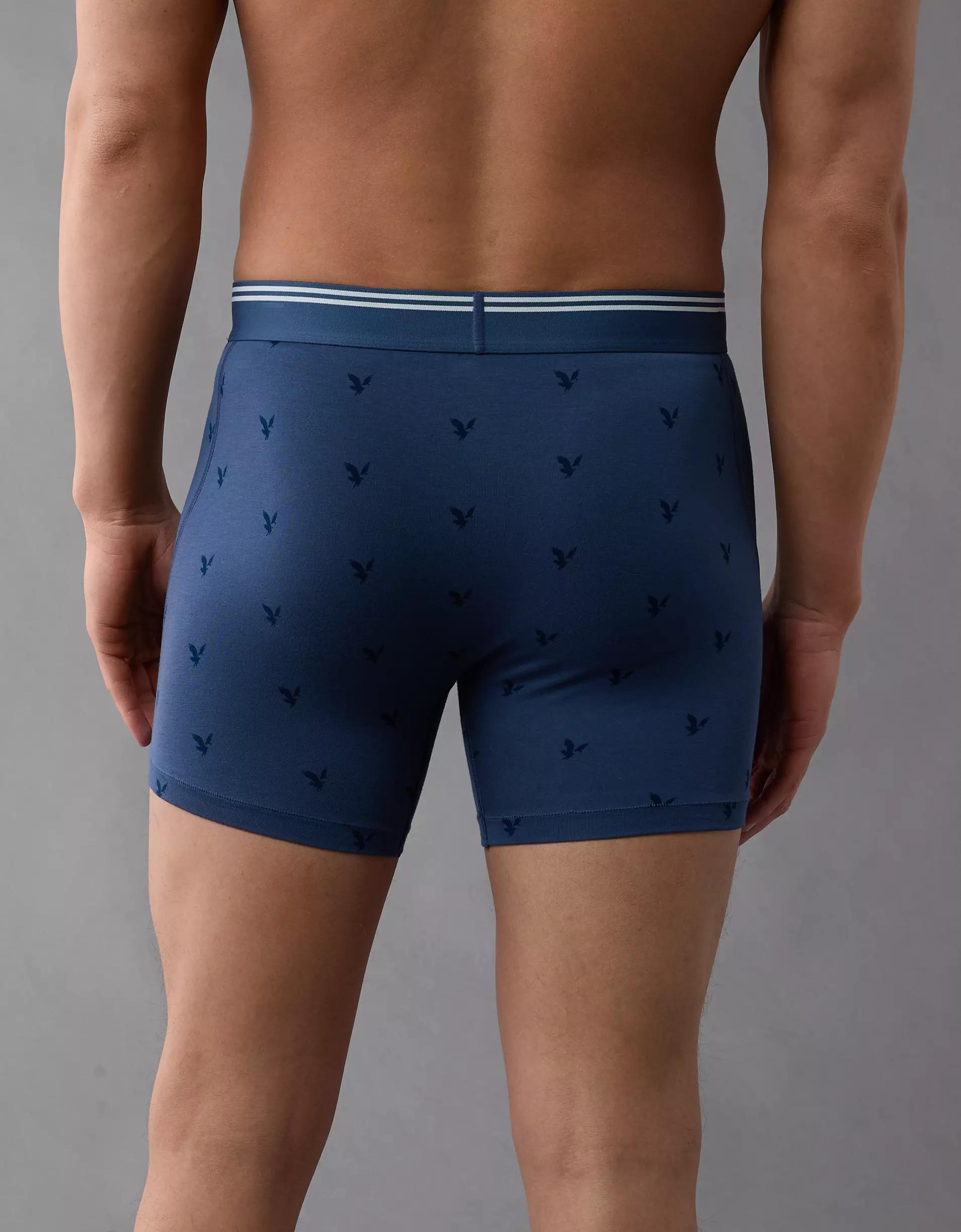 AEO Men's Tiny Eagles 4.5" Ultra Soft Boxer Brief Product Image