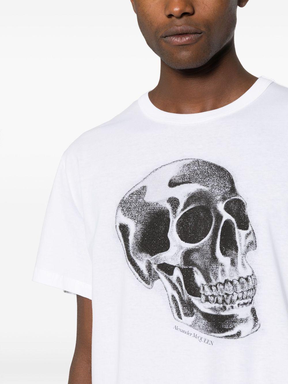 skull-print T-shirt Product Image