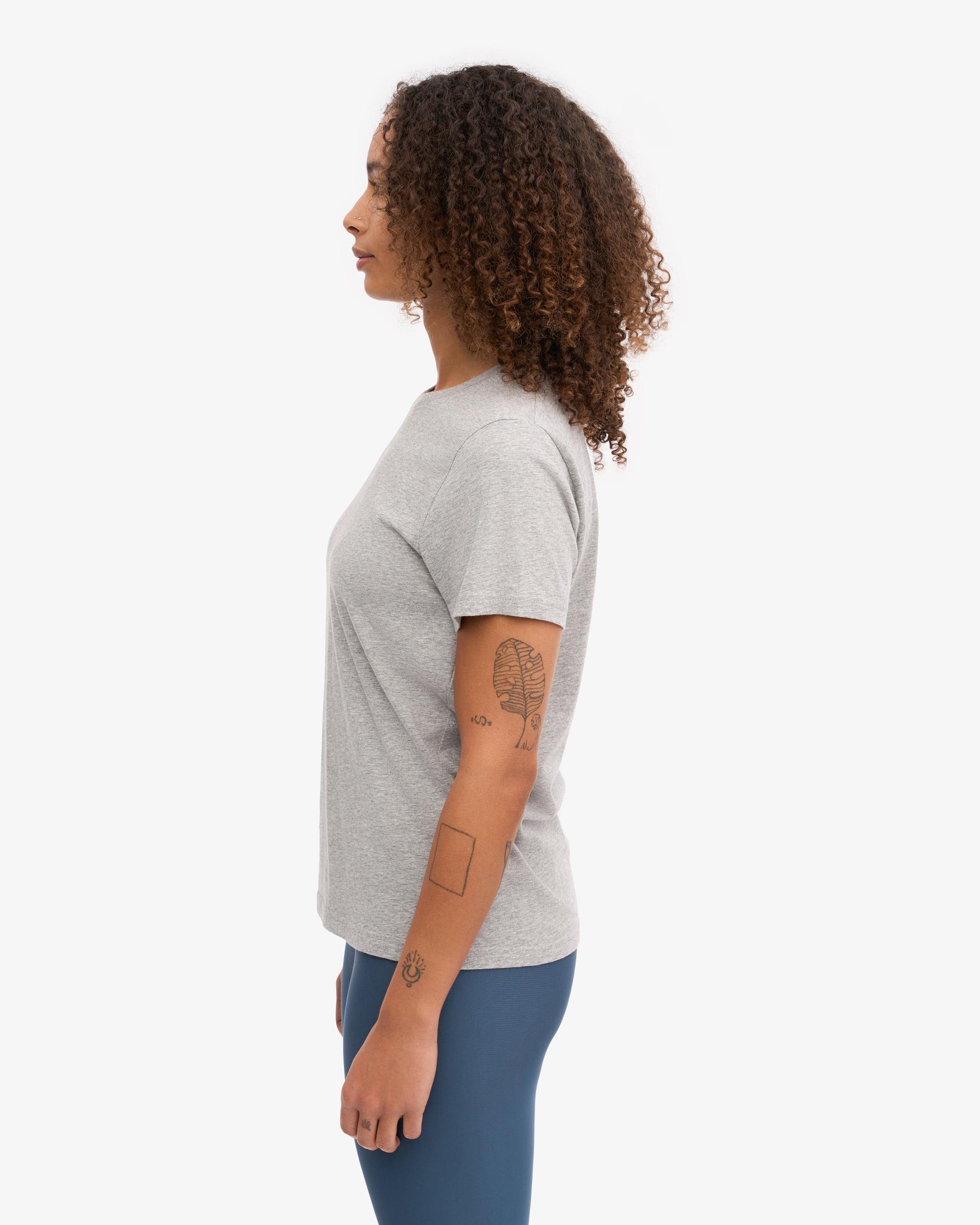 Women Light Organic Tee - Heather Grey Product Image