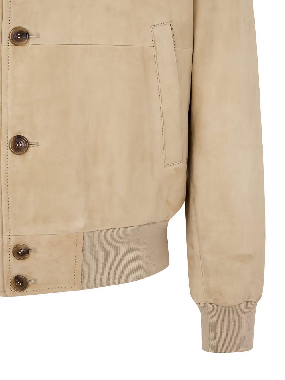 suede bomber jacket Product Image