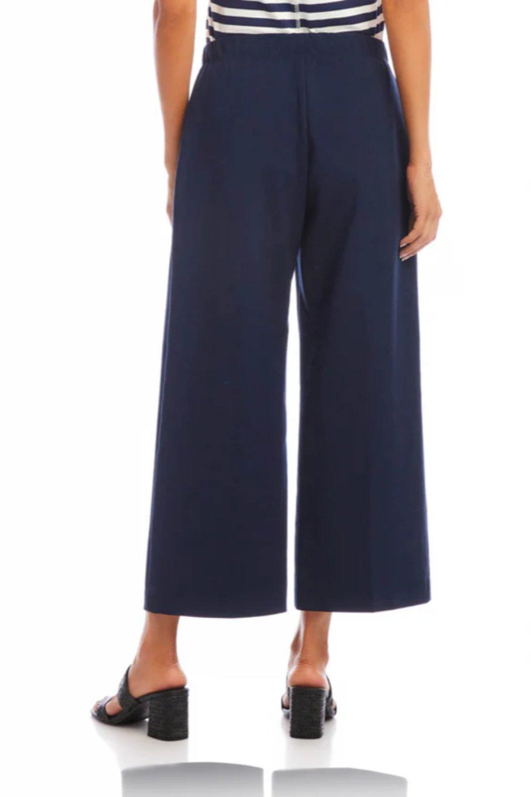 Cropped Wide-Leg Pants Product Image