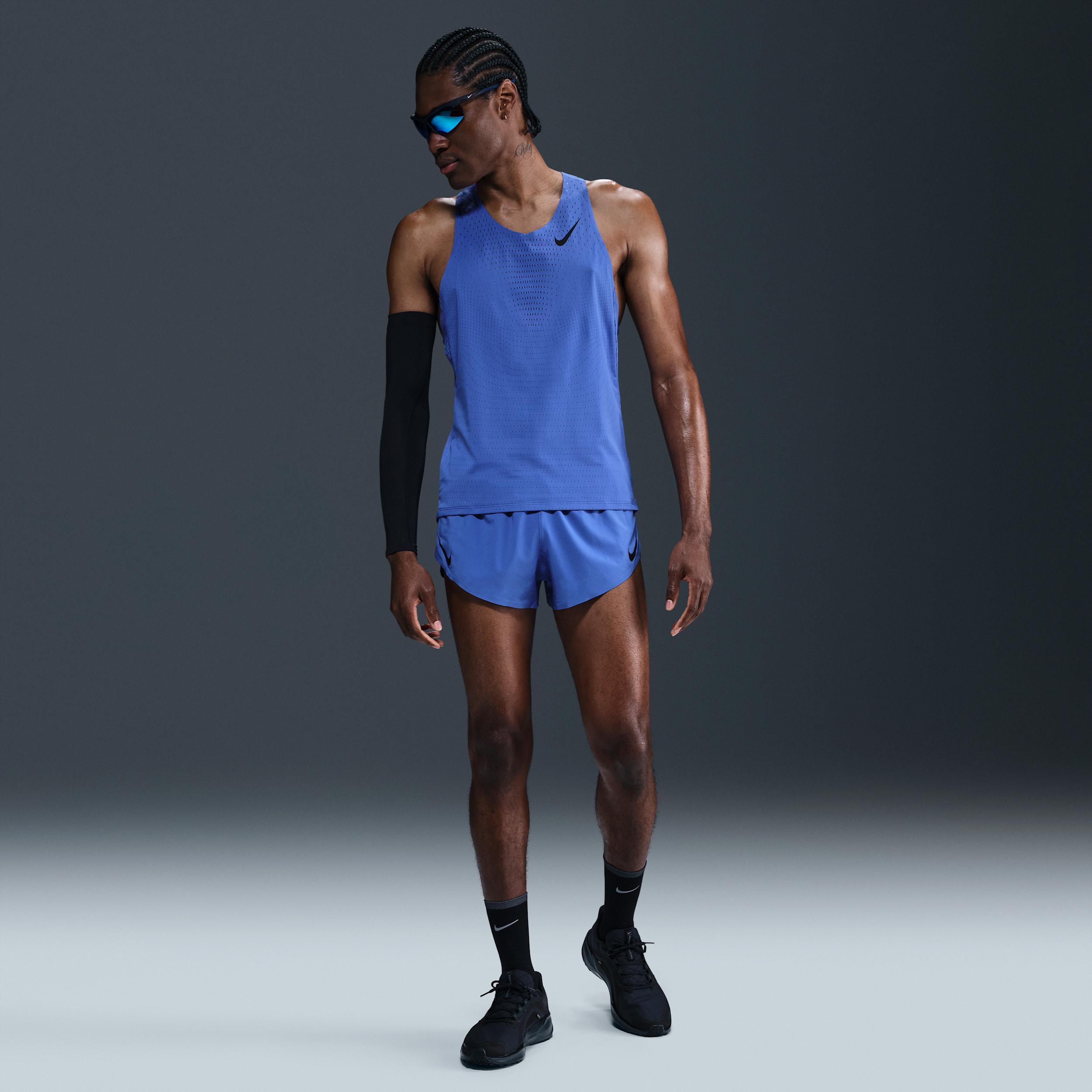 Nike Mens AeroSwift Dri-FIT ADV Running Singlet | FN4231-411 Product Image