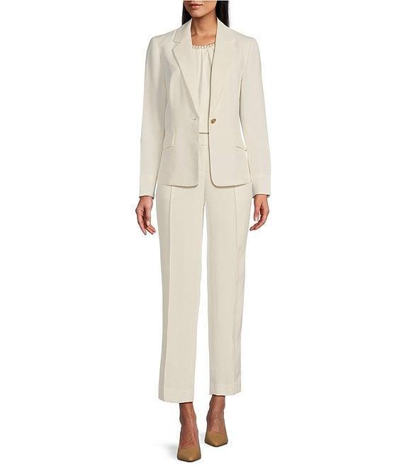 Kasper Fly Front Slim Pants Product Image