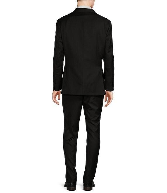 Cremieux Modern Fit Flat Front Solid Pattern 2-Piece Suit Product Image