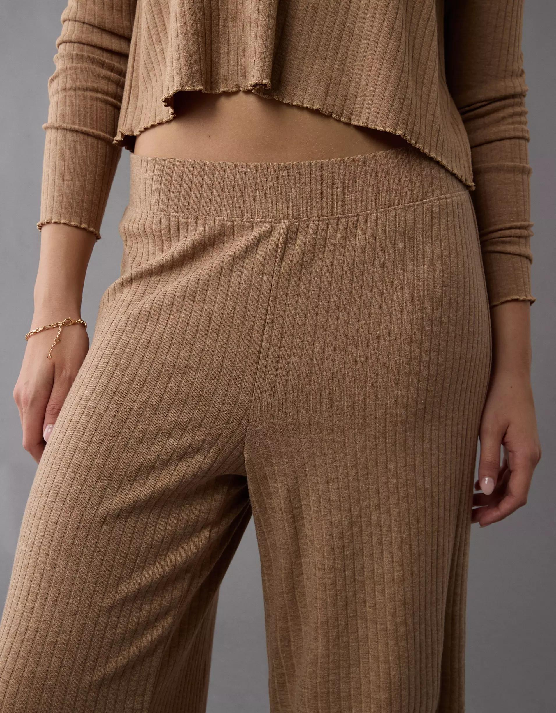 AE High-Waisted Knit Lounge Pant Product Image