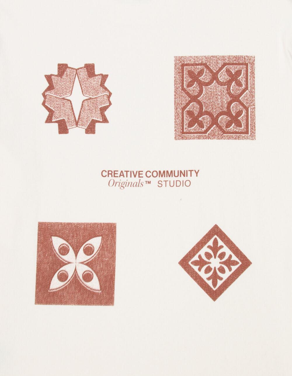 JACK & JONES Noho Mono Mens Tee - BUTTER CREAM Product Image