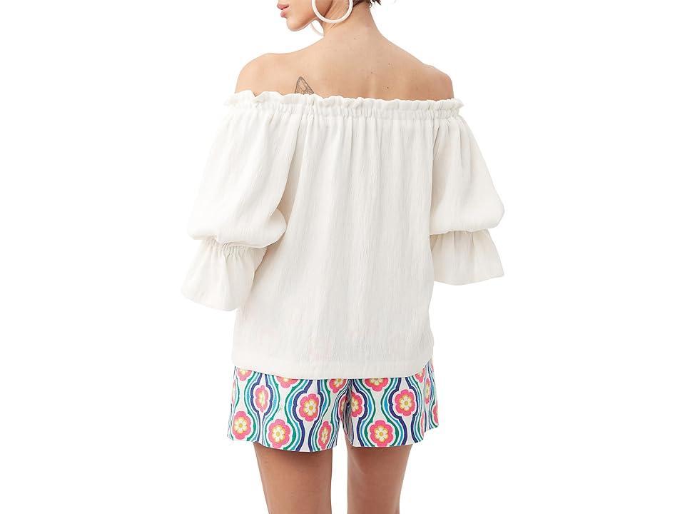 Womens Antu Pliss Off-The-Shoulder Top Product Image