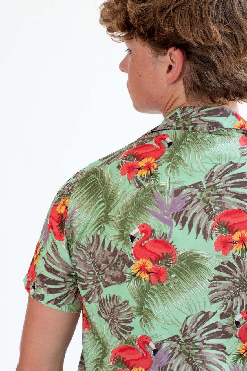Flamingos Hawaiian Shirt Product Image
