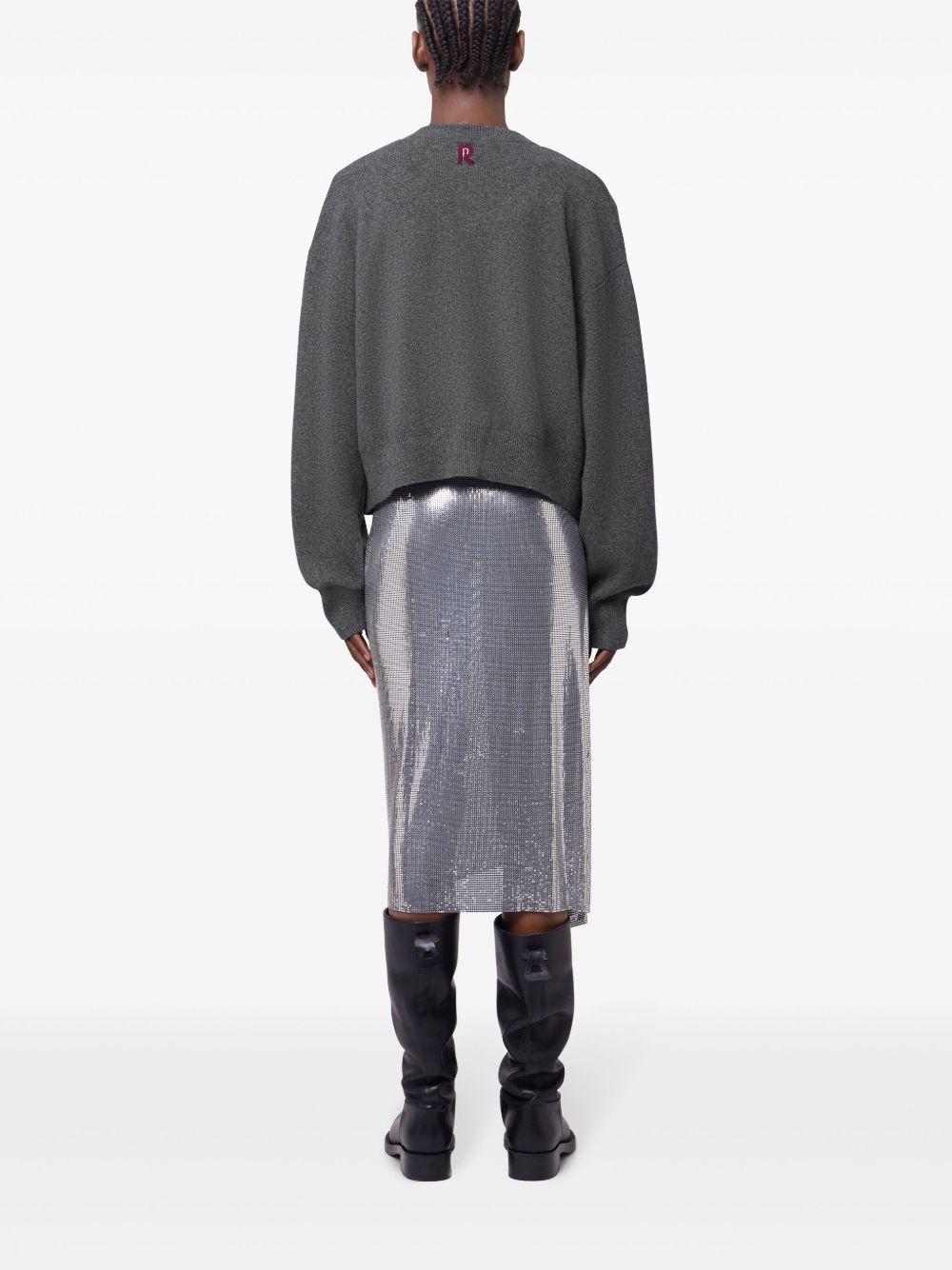 floral-embroidered cardigan Product Image