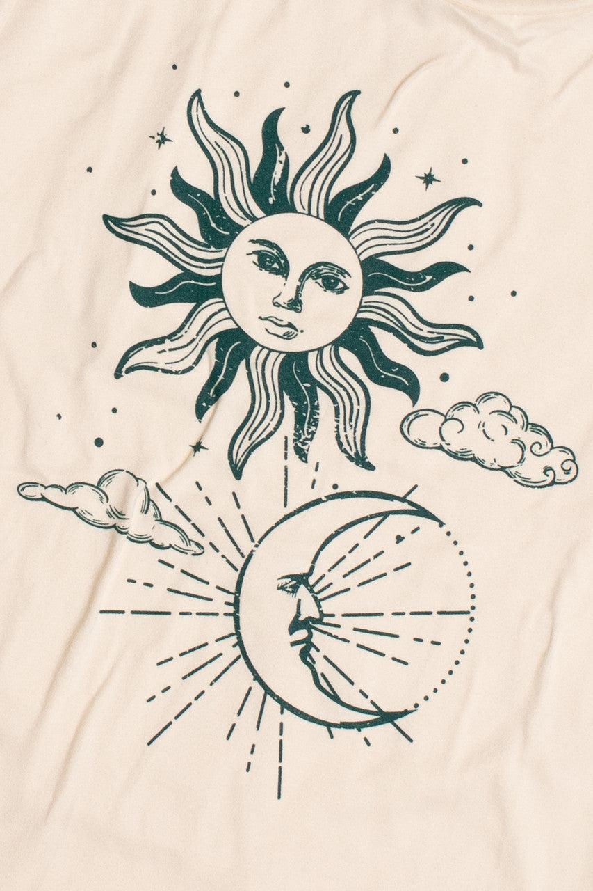 Oatmeal Celestial Crop Tee Product Image