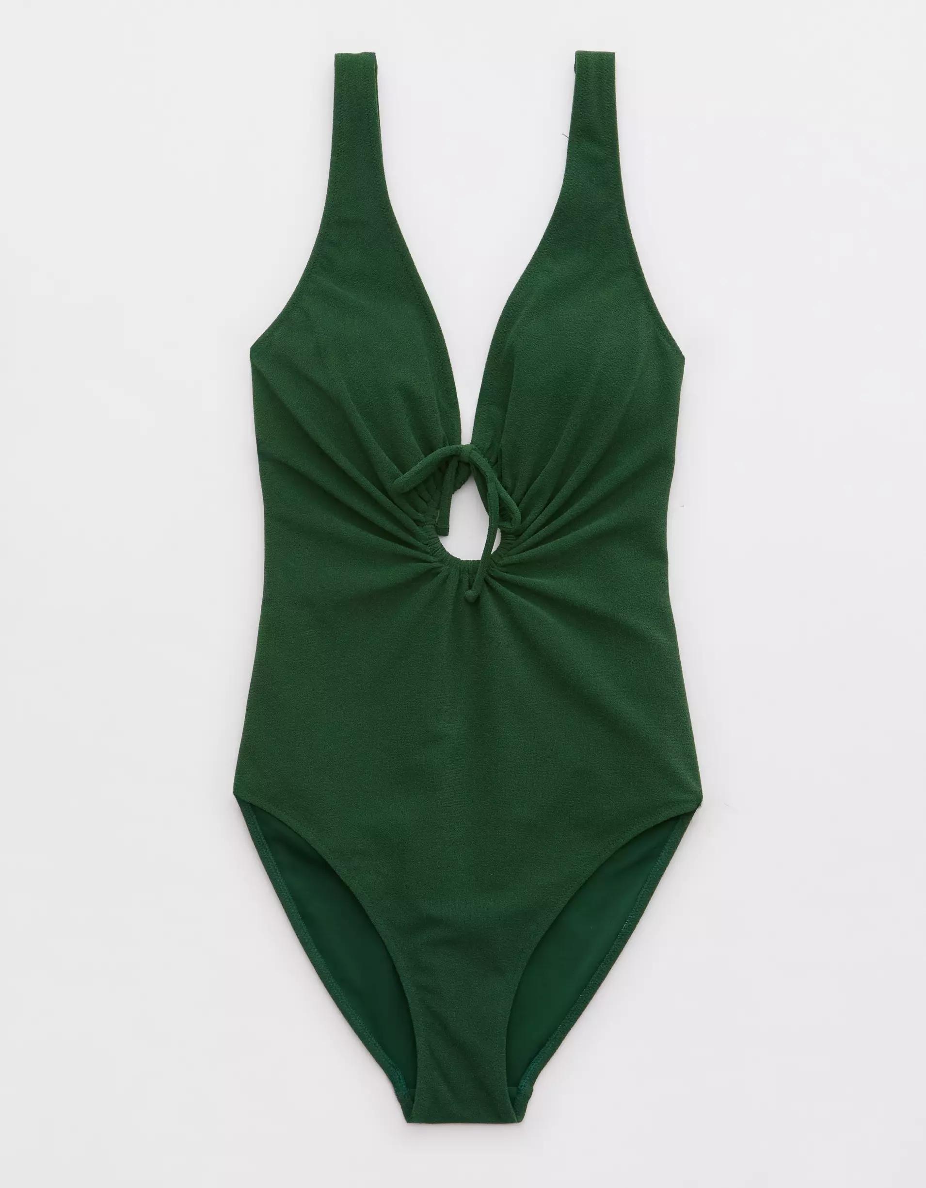 Aerie Terry Keyhole One Piece Product Image