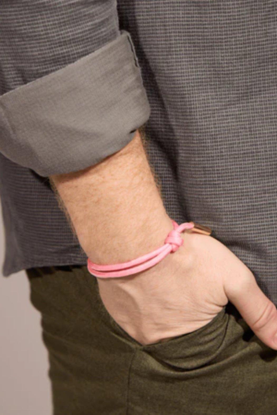 Pink Cord Bracelet Product Image