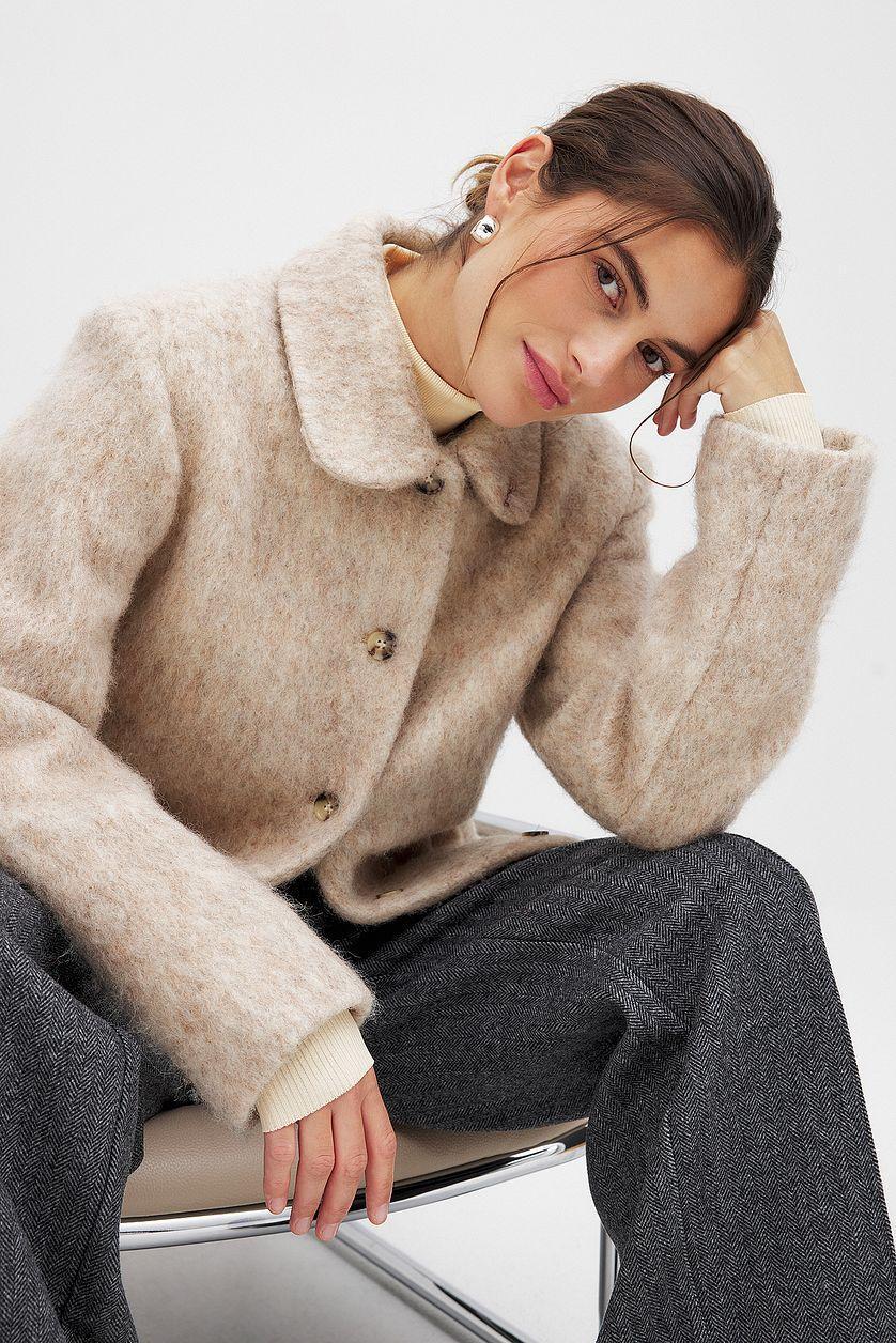 Rounded Collar Jacket Product Image