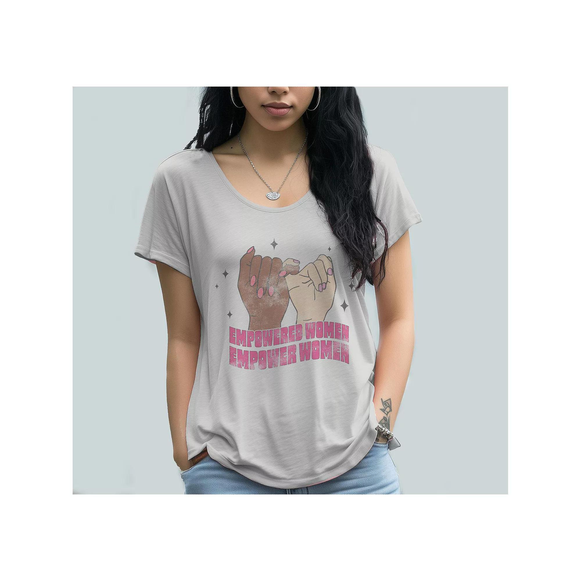 Junior's Grayson Threads Empower Graphic Tee, Women's,  Product Image