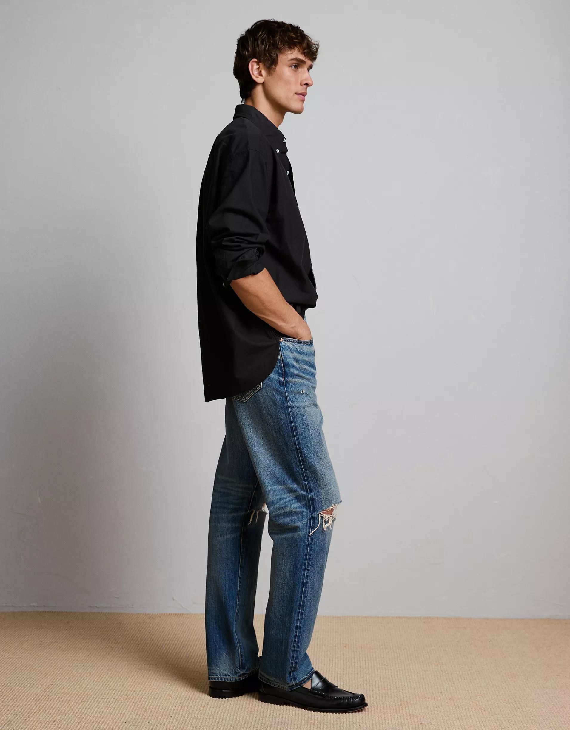 AE77 Premium Loose Jean Product Image